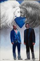 Commission Piece For Keylo King - Acrylic Paintings - By Vincent Gray, Strokes Painting Artist