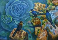 Birds - The Spring - Oil On Canvas