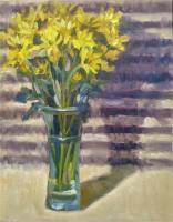 Still Life - Yellow Daisies - Oil On Canvas