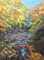 Landscapes - Autumn In The Foothills - Oil On Canvas