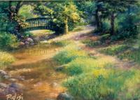 Shupps Grove - Pastel Paintings - By Bill Puglisi, Impressionistic Painting Artist