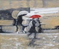 The Delicate Sound Of Rain - Oil Paintings - By Jacek Gaczkowski, Contemporary Painting Artist