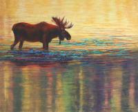 In Golden Pond - Pastel Paintings - By Janet Sullivan, Realistic Painting Artist