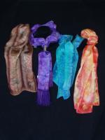 Scarves - Oblong Scarves - Silk Painting