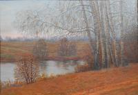 Moscow Autumn - Oil On Canvas Paintings - By Alexander Vilderman, Classic Painting Artist
