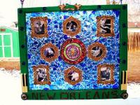 Piano Players - Glass Mosaics Mixed Media - By Rocky Tornabene, 3-D Mixed Media Artist